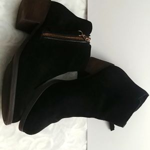 Aldo Black Suede 'Rabalais' Booties